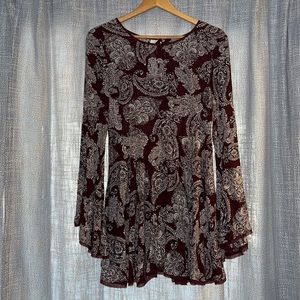 Ecoté Urban outfitters paisley print dress